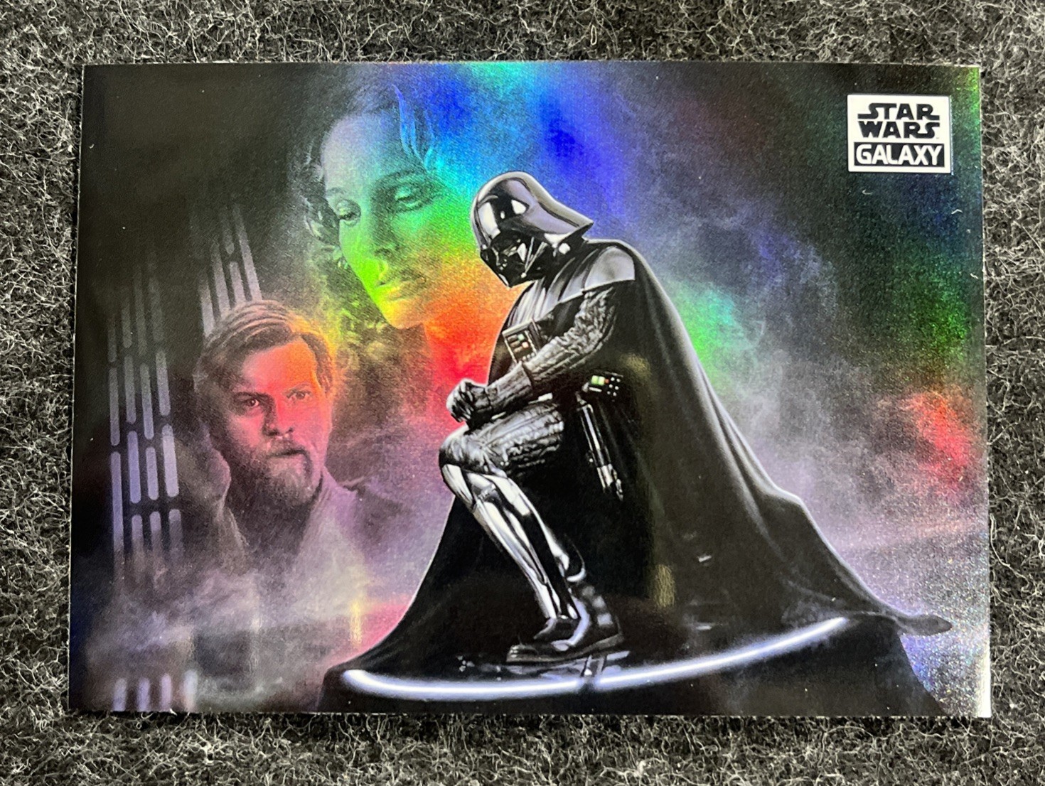 2021 Topps Chrome Star Wars Galaxy Regrets Refractor #55