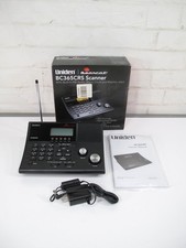 Uniden Bearcat BC365CRS Scanner 500 Channels FM Radio Weather Alert Clock