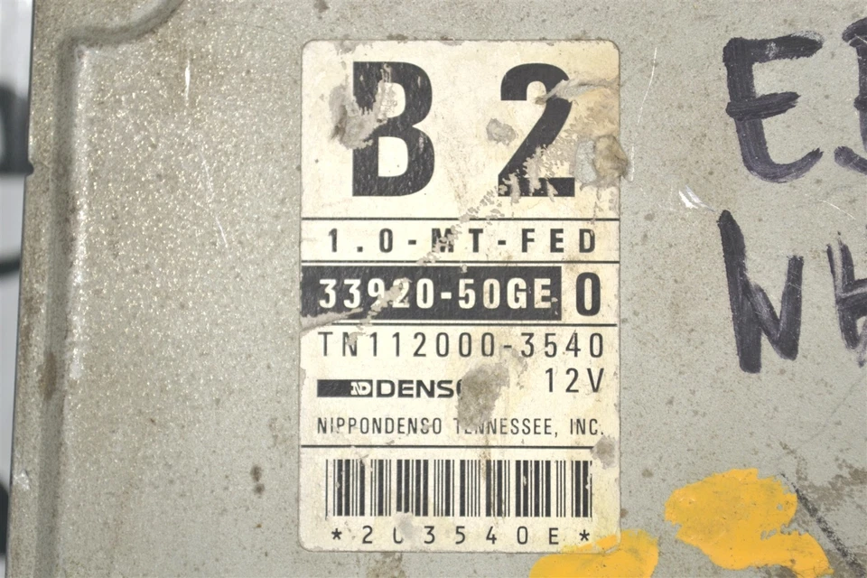 3392050GE0 Geo Metro 1996 Engine Control Unit ECU ECM Module OEM 1D1 542 B5 - Image 3 of 4