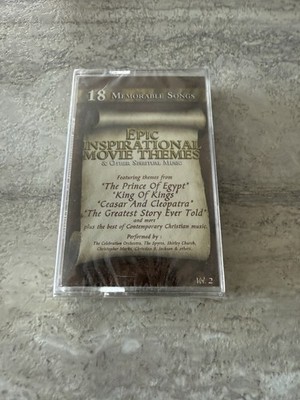 Epic Inspirational Movie Themes &Other Spiritual Music Vol. 2 ~ Cassette Sealed