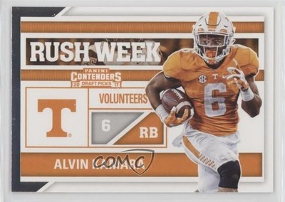 2017 Panini Contenders Draft Picks Rush Week Alvin Kamara #4 Rookie RC 1gh7