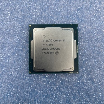 (LOT OF 2) Intel Core i7-7700T CPU 2.90GHz Desktop Processor (SR339)