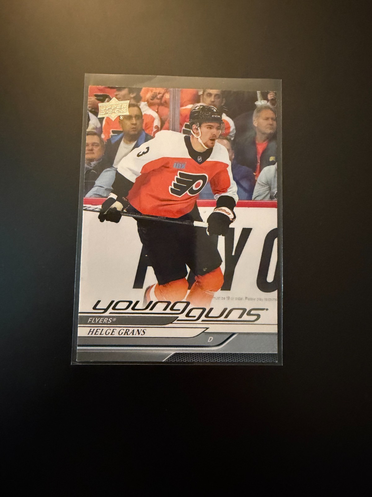 2024-25 Upper Deck Young Guns Helge Grans #722