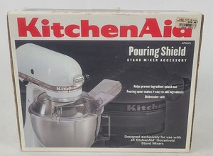 KitchenAid Pouring Shield Stand Mixer Accessory KPS2CL Dishwasher Safe