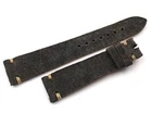 Mohawk Leather Watch Straps Charcoal Grey Various Sizes Accessories Parts
