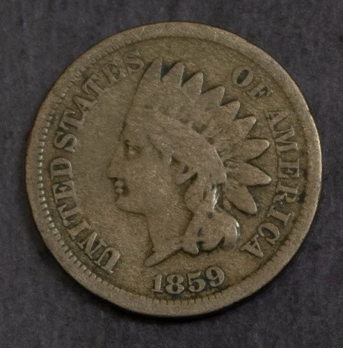 1859 Indian Cent Good    Lot 4823