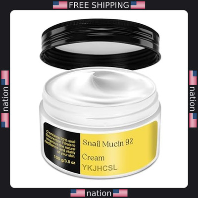 Snail Mucin Repair Cream - Moisturizer for Dry, Dull & Sensitive Skin