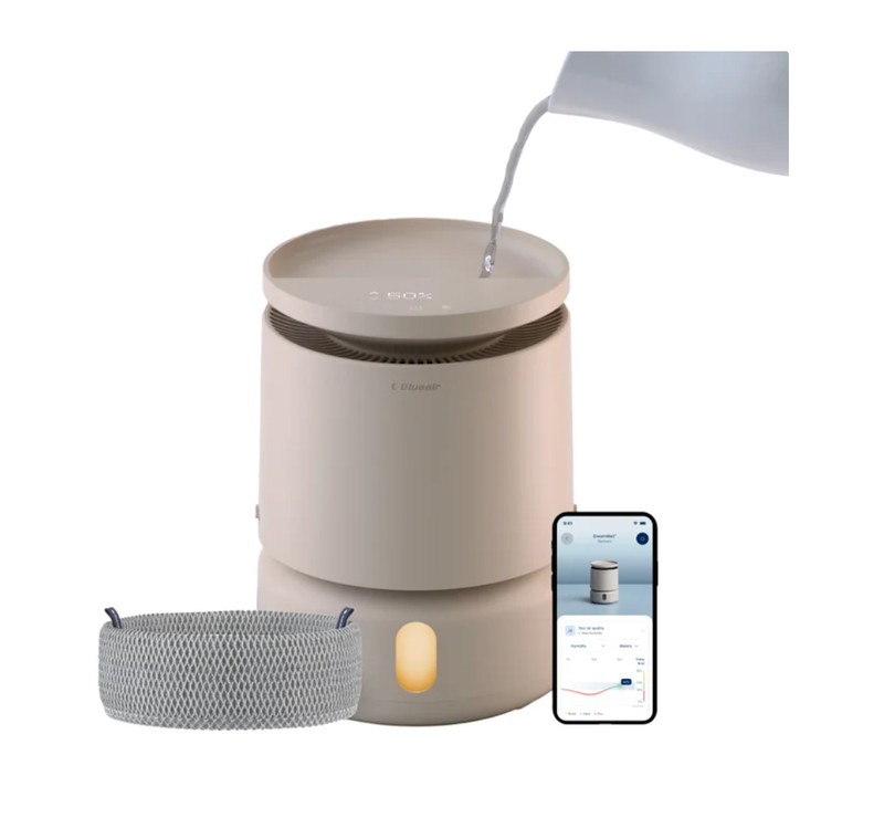 Blueair DreamWell Humidifier Beige Bonus Wick Filter