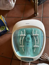 Homedics Pediluvio Massaggiatore Piedi 4 in 1 - Idromassaggio,Taglia Max 47