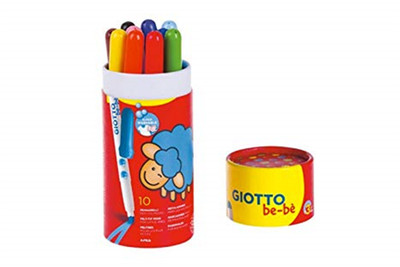 Jar Markers 10 Pieces Giotto Be-Be '-