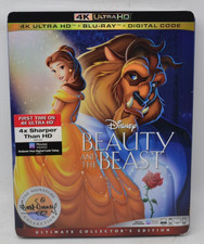 Beauty and the Beast - 4K Ultra HD + Blu-ray + Digital - STILL SEALED!