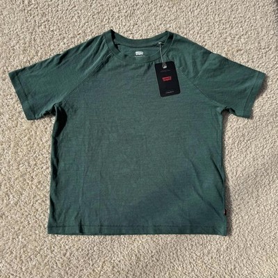 Levi s Bistro Green Game Day T-Shirt size XS NWT