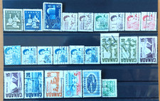 Kanada 23 Marken gest. aus 1965-1967 Michelwert 10,90 €