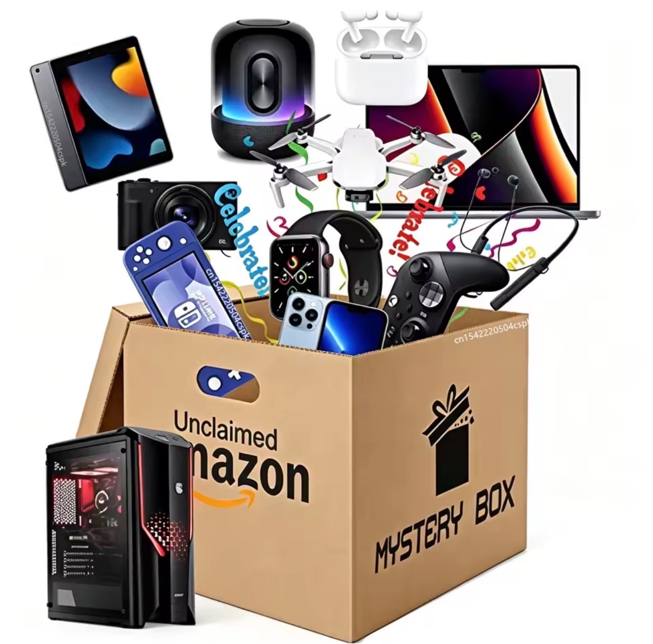 Mystery Gift Box Lucky Bag Surprise Electronics Watch Camera & More