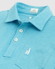 The Original Jr. Polo - Heathered Johnnie-O Boys HEATHERED ORIGINAL Size 14
