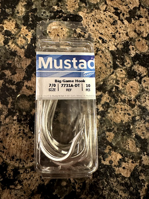 Mustad Big Game Hook 7731A-DT- 7/0