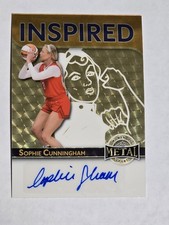2025 Leaf Women Of Sport Sophie Cunningham Super Prismatic Gold 1/1 Auto