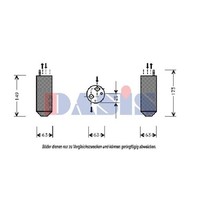 Trockner Klimaanlage Aluminium FüR Daewoo Lanos Stufenheck 800270N