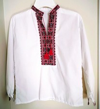 Ukrainian Embroidered National Shirt Vyshyvanka embroidery for children boy