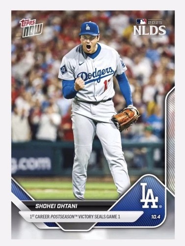 2025 Topps Now 821 Shohei Ohtani
