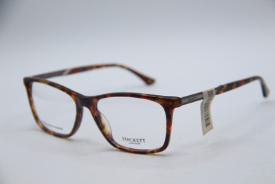 NEW HACKETT HEK 1185 135 HAVANA GUNMETAL AUTHENTIC FRAMES EYEGLASSES 57-17