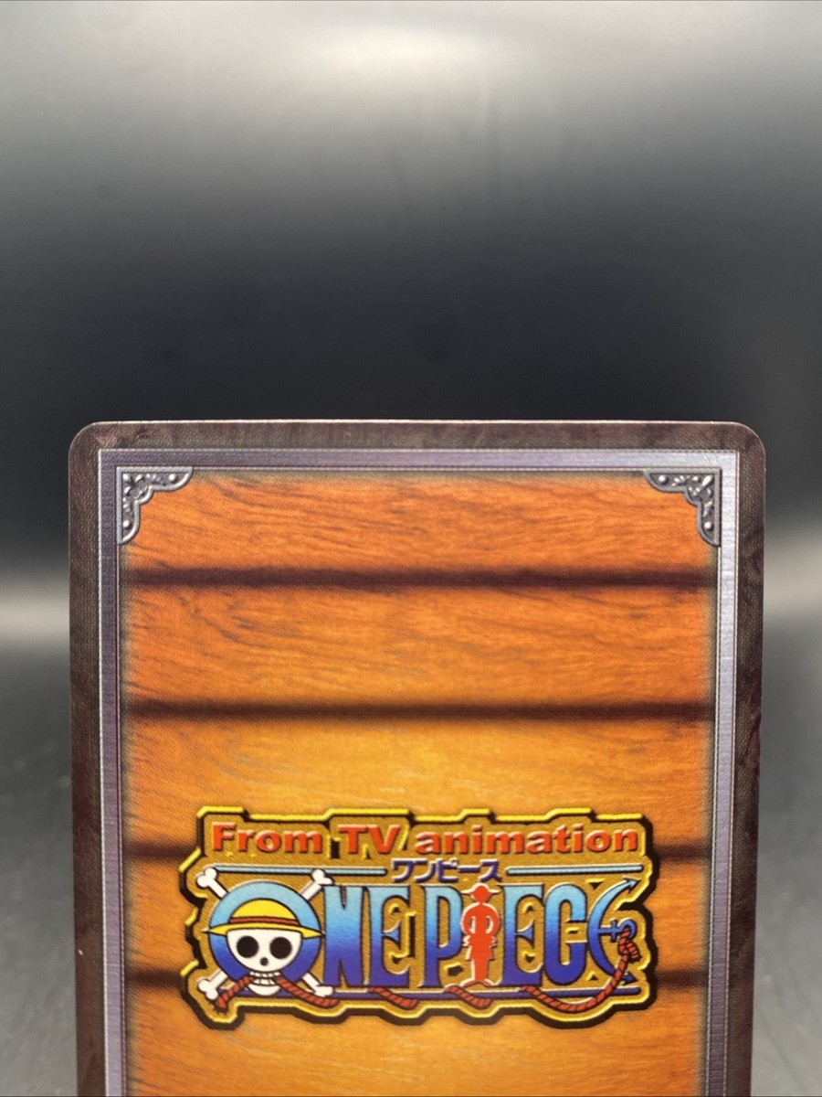 Zeff One Piece Card Game Japanese Vintage TCG Bandai MS-W22 | eBay