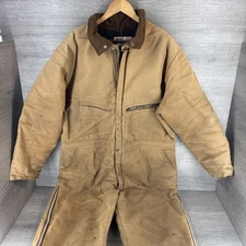 Key Imperial Vintage Coveralls Insulated Black Men's size X-Large Regular