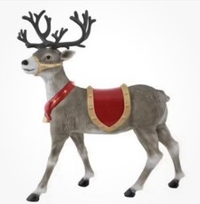 LED STANDING REINDEER 4.5 FT HOME ACCENTS HOLIDAY NEW SEALED BOX CHRISTMAS HTF