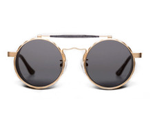 VALLEY EYEWEAR - NICK FOUQUET SUNGLASSES w/ 24K Gold - PRISTINE! FOR COLLECTORS