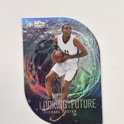 2022 Skybox Metal Universe Champions - Looking to the Future Michael Foster Jr.