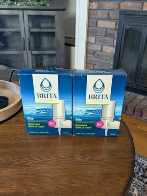 Brita Elite Faucet Mount Filtration System: Model SAFF-100, Chrome - Lot of 2  