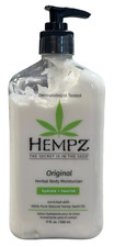 HEMPZ Original Herbal Body Moisturizer 17 oz. Hydrate  Nourish Lotion Pump