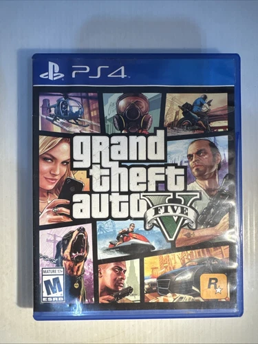 Grand Theft Auto V 5 Five - PS4 PlayStation 4 GTA