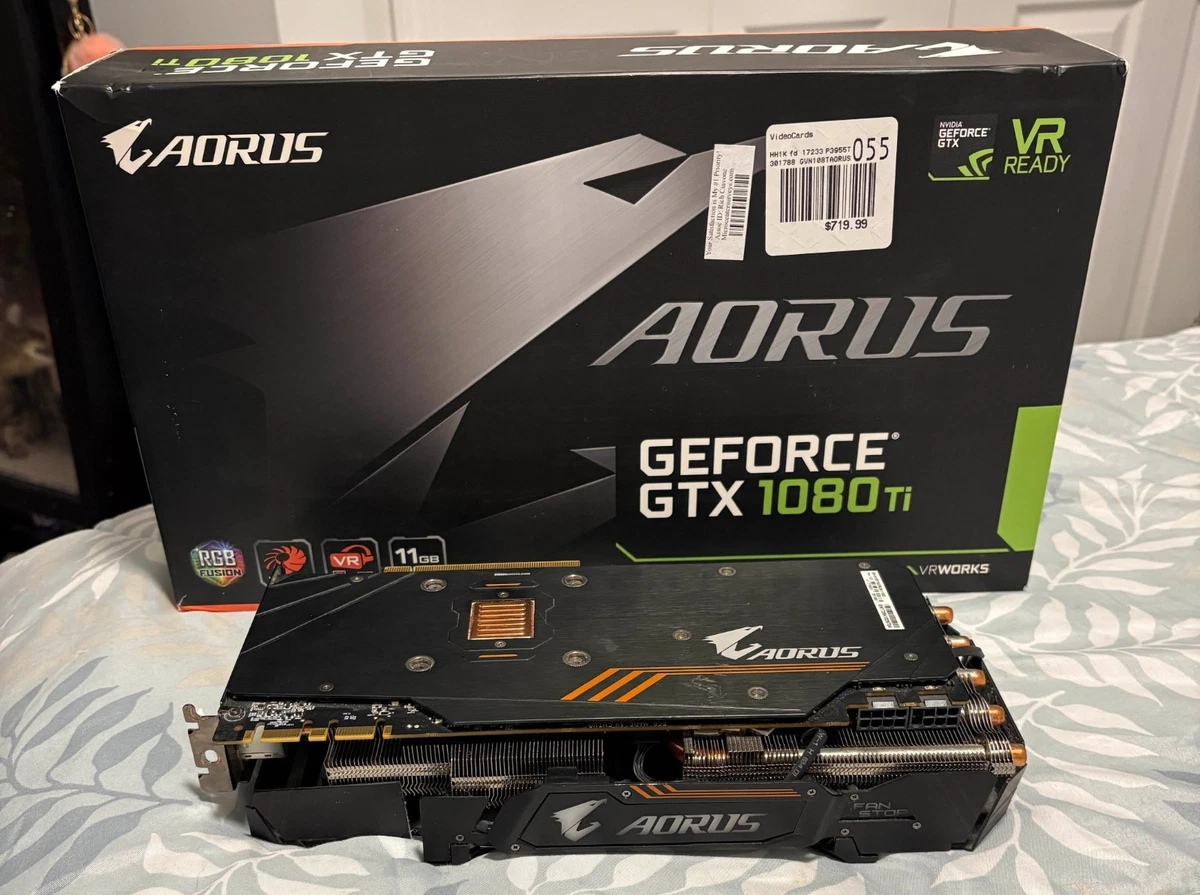 GIGABYTE NVIDIA GeForce GTX 1080 Ti Computer Graphics Cards for