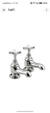 Bristan N 3/4 C CD 1901 Bath Pillar Taps Deck Mounted Chrome