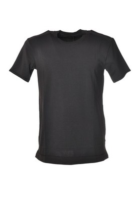 Hosio Herren T-Shirt Kurzarm mit Kragendetail Grau Größe M