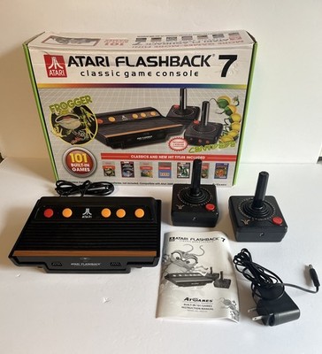 Atari Flashback 7 Classic Game Console 101 Games Frogger Centipede 2016 NIB