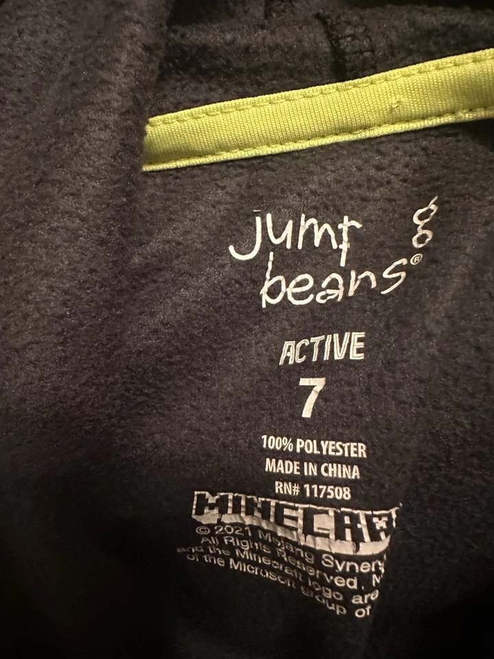 NUEVA Sudadera con Capucha Minecraft Niños Talla 7 ¡Consíguela a Tiempo para Navidad!! Foto 3 de 4