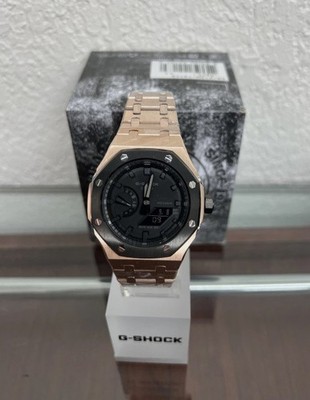 New Casio G-Shock GA2100 Rose Gold Casio Oak AP Royal Oak Style Limited Edition