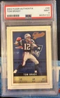 Tom Brady - 2002 Fleer Authenix #48 PSA 9 MINT - New England Patriots