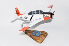 Beechcraft® T-34B Mentor, VT-5 PussyCats, 1/25 Mahogany Scale Model, 16"