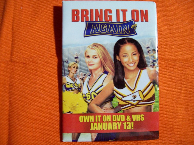 BRING IT ON AGAIN PROMO PIN DATED JANUARY 13 2003 BREE TURNER AND OTHERS