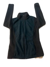 The North Face Women’s Green/Black Apex Full Zip Soft Shell Jacket Size M