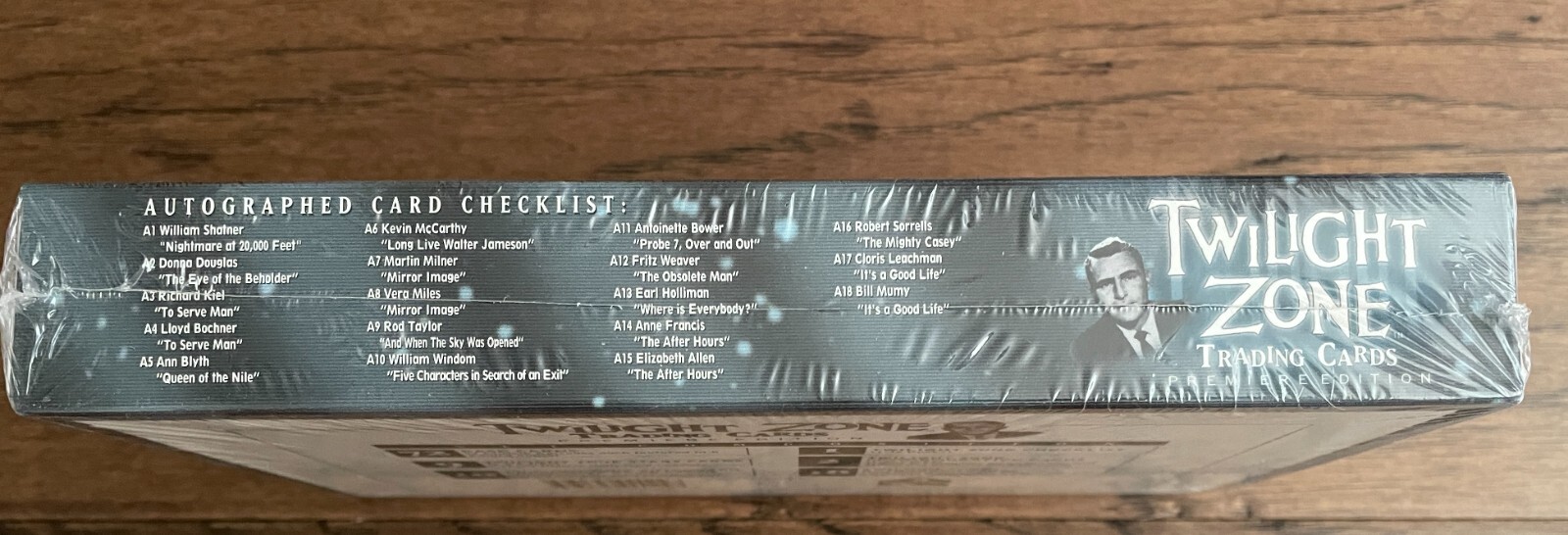 1999 RITTENHOUSE TWILIGHT ZONE PREMIERE EDITION FACTORY SEALED BOX - Picture 4 of 4