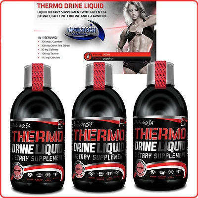 BIOTECHUSA BioTech Thermo Drine Liquid 500/1000/1500ml Termogenico Dimagrante Brucia Grassi
