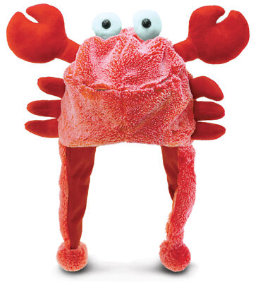 SUPER-SOFT PLUSH HAT - RED CRAB