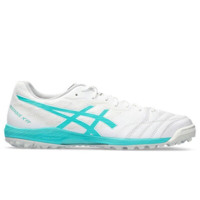 シューズ asics DESTAQUE K FF WHITE/SEA GLASS ASICS Men's Futsal Shoes DESTAQUE K FF TF White/Sea Glass