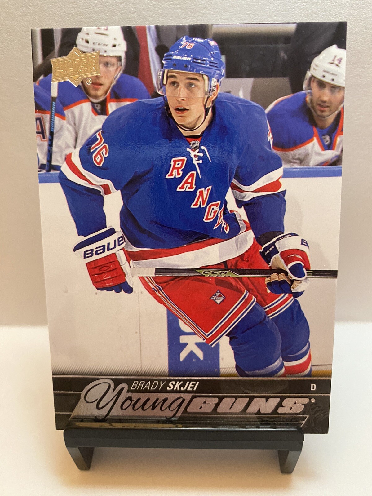 Brady Skjei 2015-16 Upper Deck YOUNG GUNS #474 New York Rangers Rookie (RC)