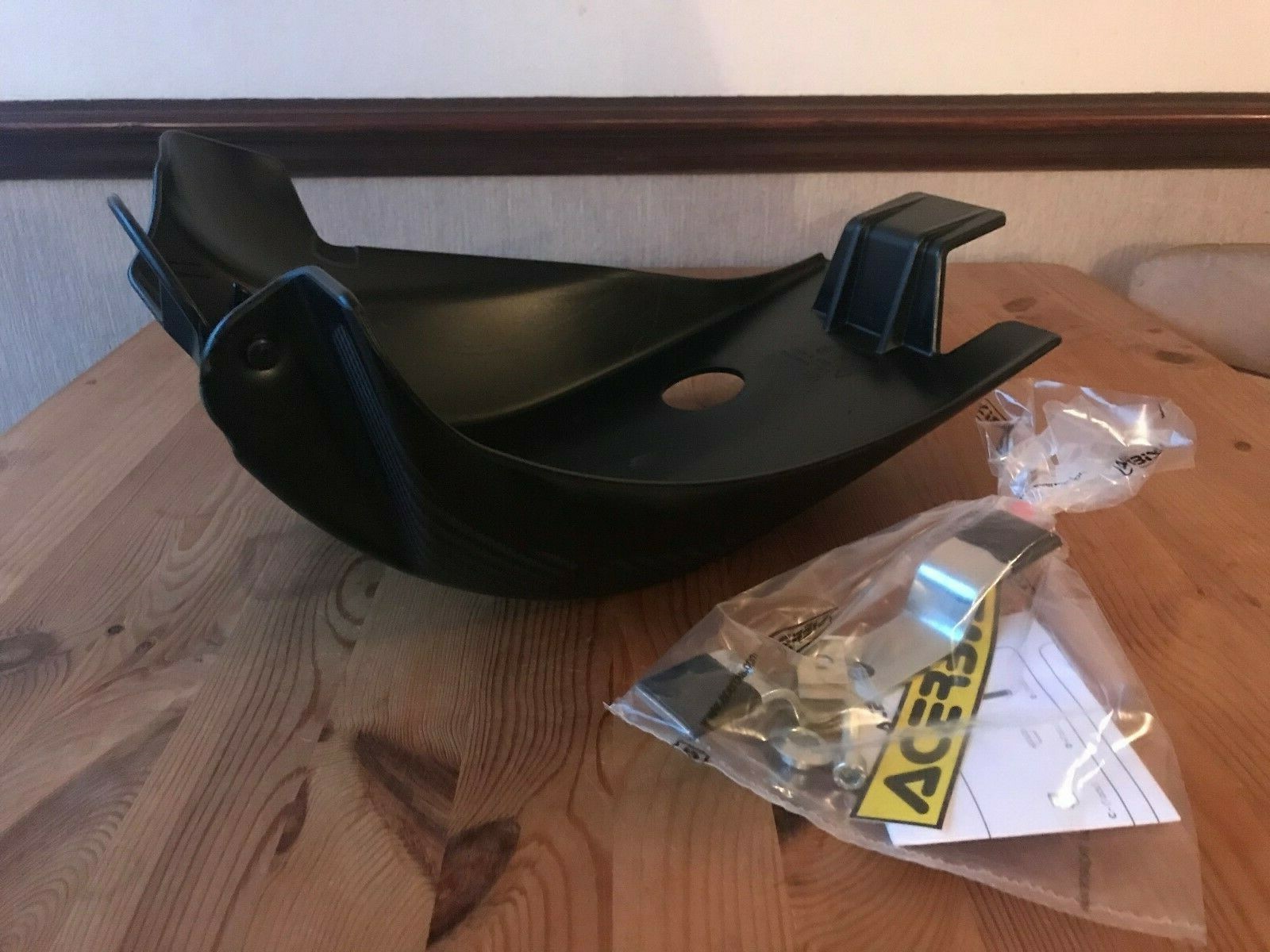HONDA CRF 250 350 RX 2019-2020  ACERBIS ENDURO SKID GLIDE PLATE SUMP GUARD BLACK