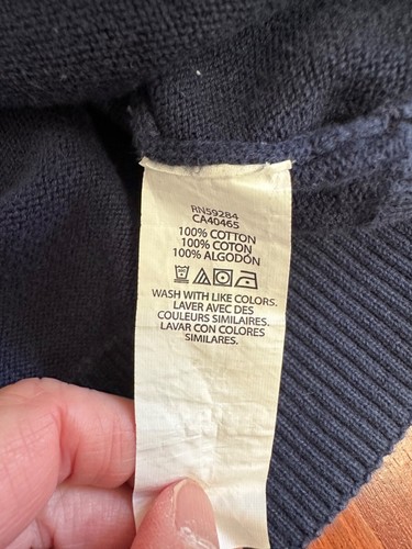 The Children's Place Boys Size 16 Sweater Gray & Blue - Picture 5 of 9